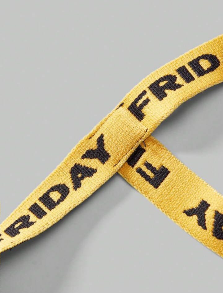 Men's Letter Jacquard Hollow-Out Briefs